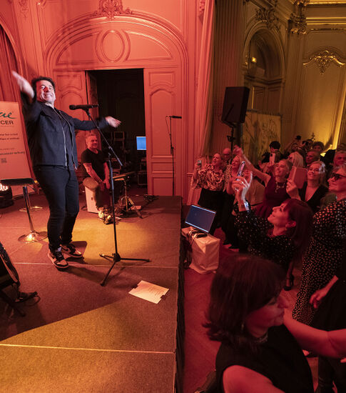 Gala VAINCRE LE CANCER avec Patrick BRUEL