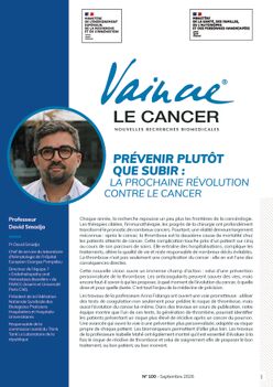 Votre journal Vaincre n°100 est paru