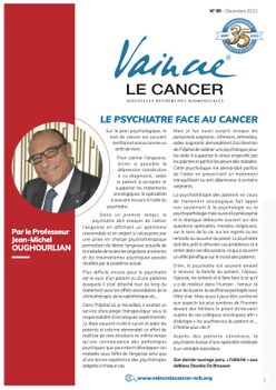 Notre journal VAINCRE n°85 vient de sortir