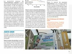 RETOUR SUR LES CONGRES MONDIAUX AACR ET ASCO 2025