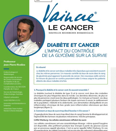 Notre journal VAINCRE n° 99 est disponible