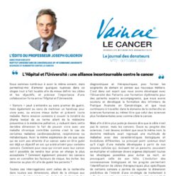 Le journal des donateurs n°72